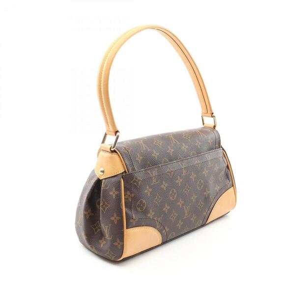 LOUIS VUITTON Brown Monogram Leather Shoulder Bag - Picture 2 of 8